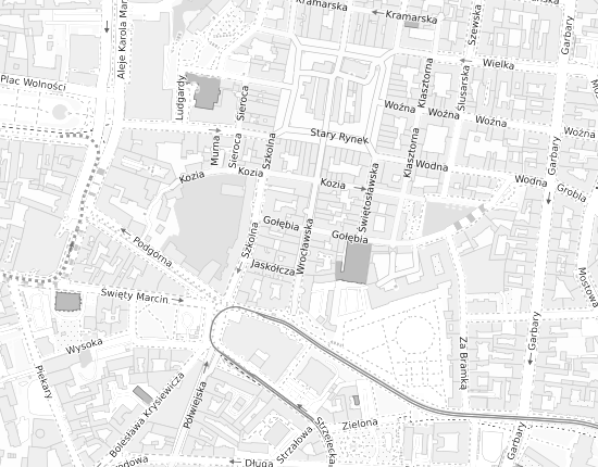 Mapa z adresem organizacji
