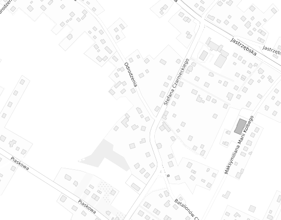 Mapa z adresem organizacji