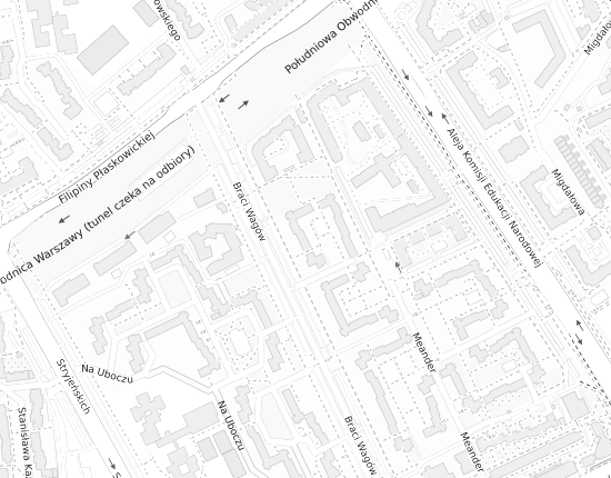 Mapa z adresem organizacji