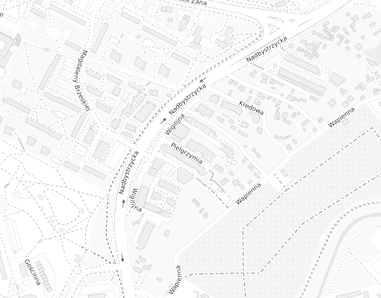 Mapa z adresem organizacji