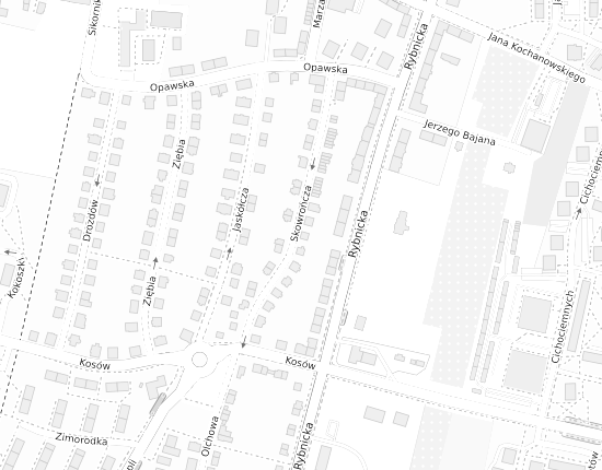 Mapa z adresem organizacji