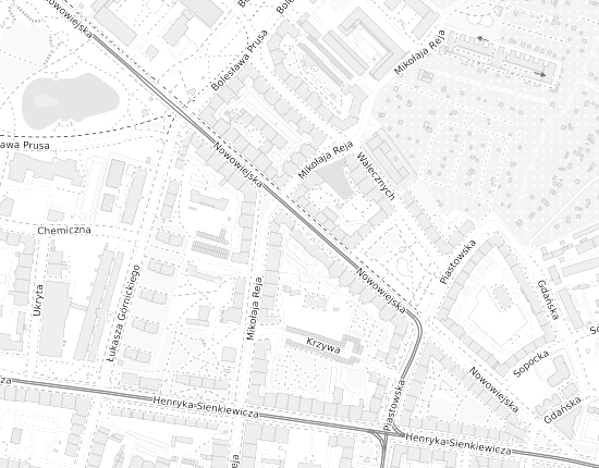 Mapa z adresem organizacji