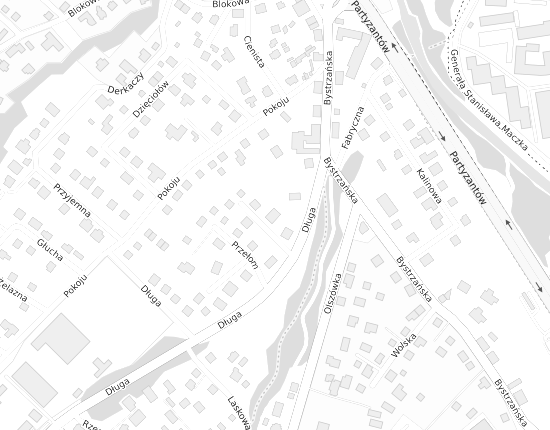 Mapa z adresem organizacji