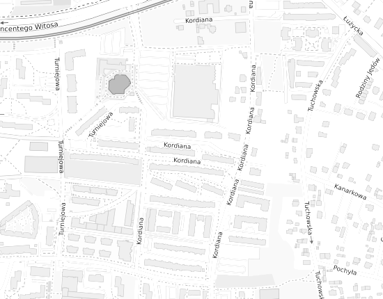 Mapa z adresem organizacji
