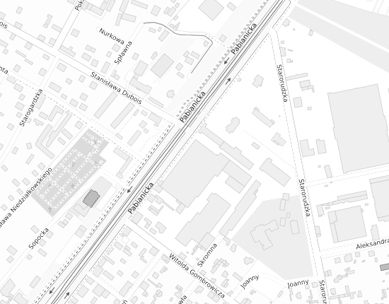 Mapa z adresem organizacji