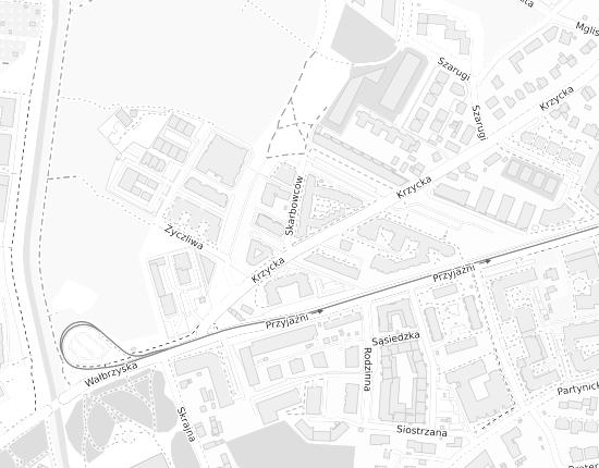 Mapa z adresem organizacji