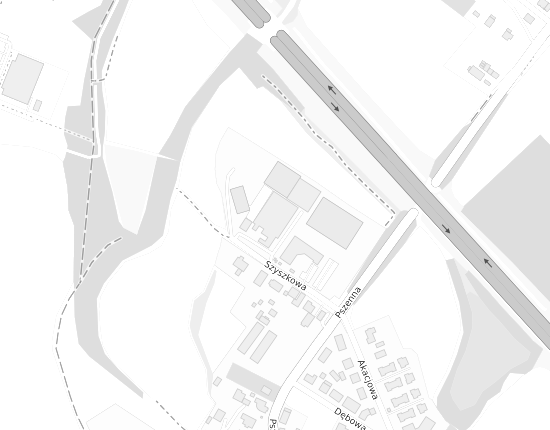 Mapa z adresem organizacji