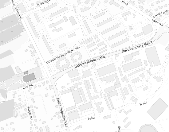 Mapa z adresem organizacji