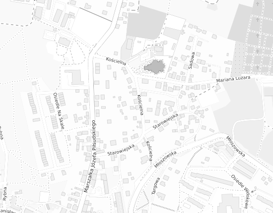 Mapa z adresem organizacji