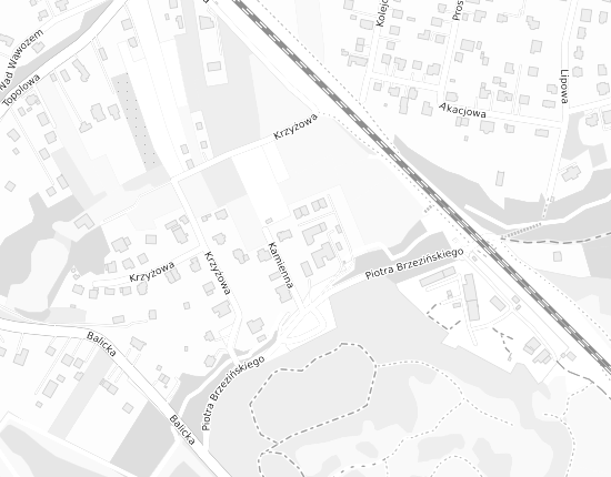 Mapa z adresem organizacji
