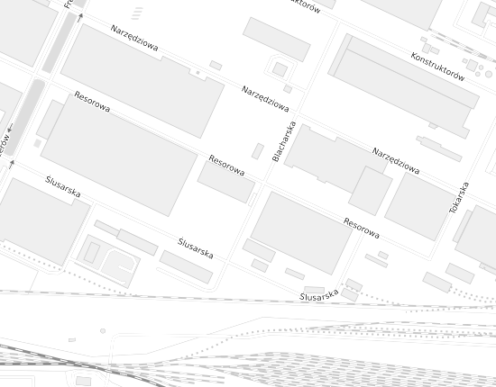 Mapa z adresem organizacji