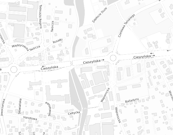 Mapa z adresem organizacji
