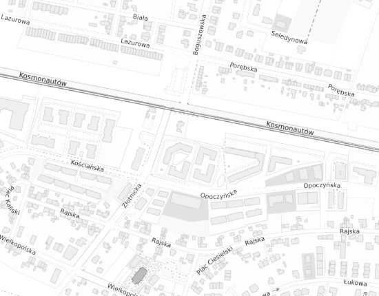 Mapa z adresem organizacji