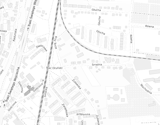 Mapa z adresem organizacji