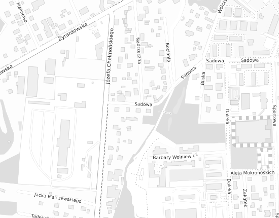 Mapa z adresem organizacji