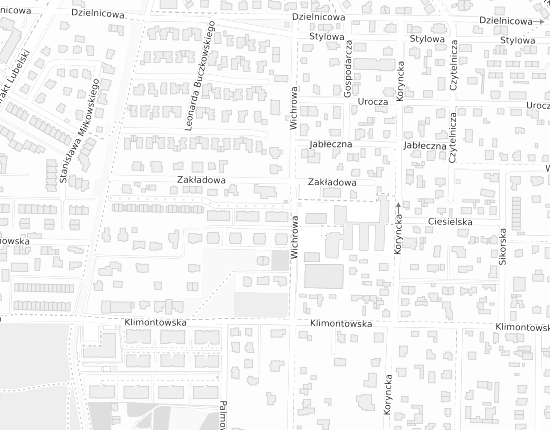 Mapa z adresem organizacji