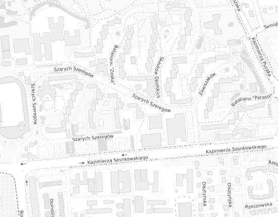 Mapa z adresem organizacji