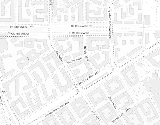 Mapa z adresem organizacji