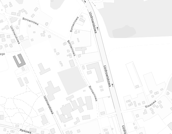 Mapa z adresem organizacji