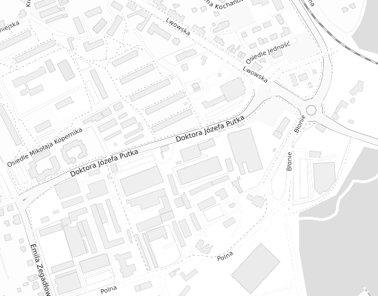 Mapa z adresem organizacji