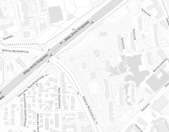 Mapa z adresem organizacji