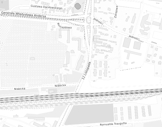 Mapa z adresem organizacji