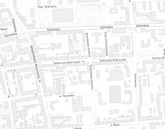 Mapa z adresem organizacji