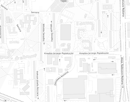Mapa z adresem organizacji