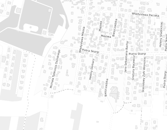 Mapa z adresem organizacji