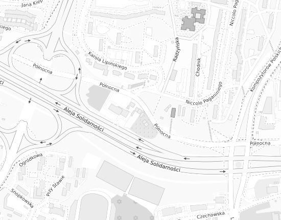 Mapa z adresem organizacji