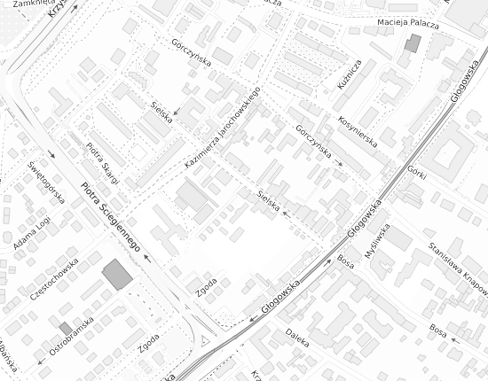 Mapa z adresem organizacji