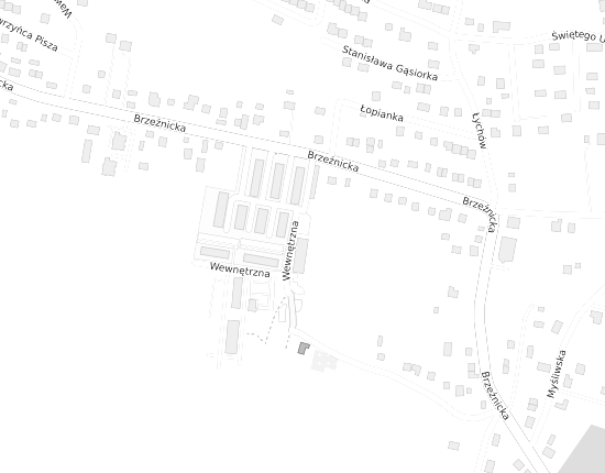 Mapa z adresem organizacji