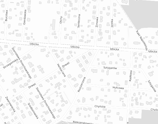 Mapa z adresem organizacji