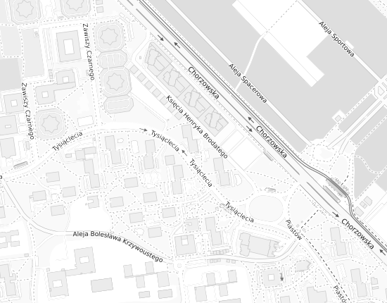 Mapa z adresem organizacji