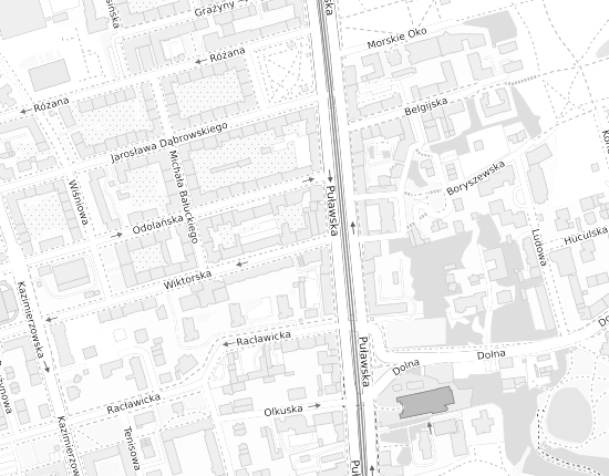 Mapa z adresem organizacji