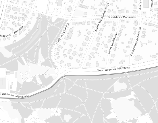Mapa z adresem organizacji