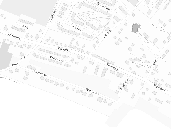 Mapa z adresem organizacji