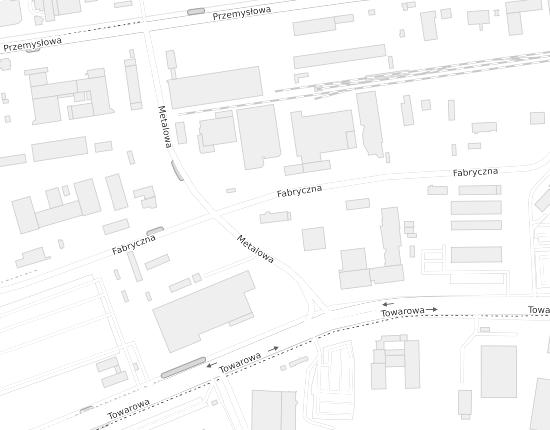 Mapa z adresem organizacji