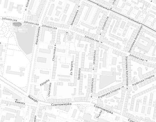 Mapa z adresem organizacji
