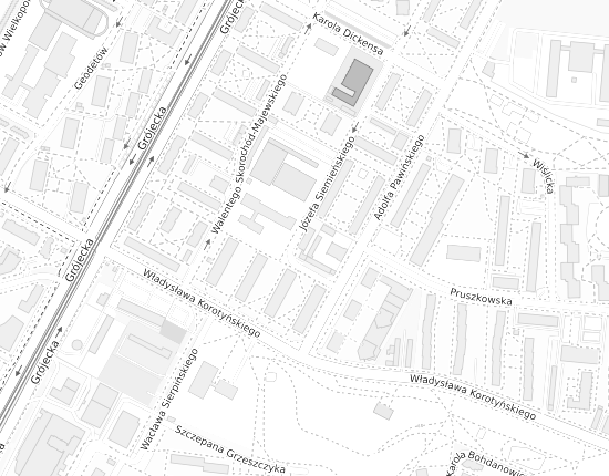 Mapa z adresem organizacji