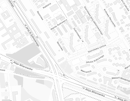 Mapa z adresem organizacji