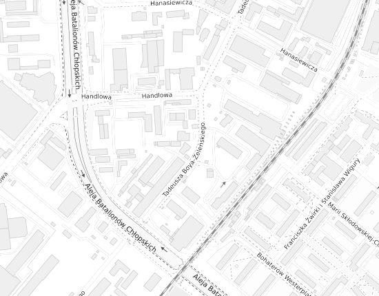 Mapa z adresem organizacji