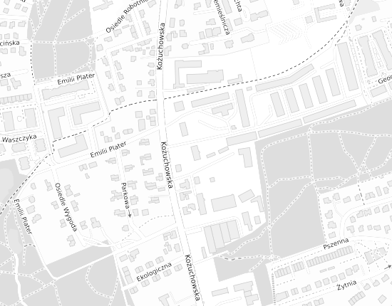 Mapa z adresem organizacji