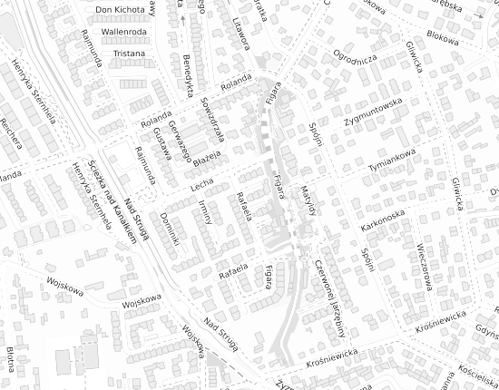 Mapa z adresem organizacji