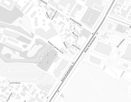 Mapa z adresem organizacji