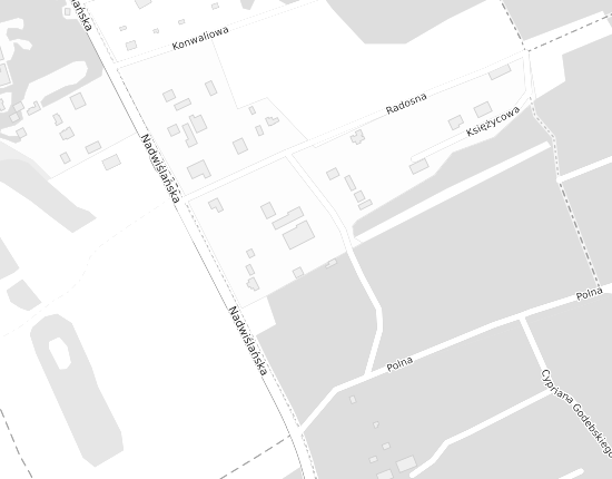 Mapa z adresem organizacji