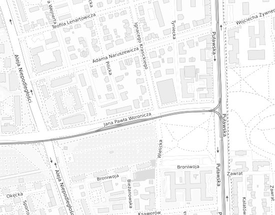 Mapa z adresem organizacji