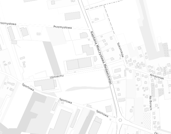 Mapa z adresem organizacji