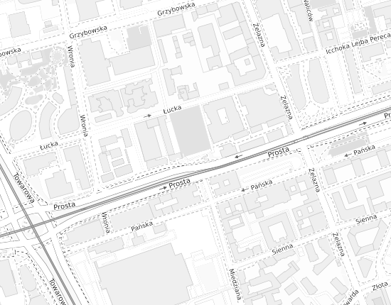 Mapa z adresem organizacji