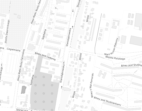 Mapa z adresem organizacji